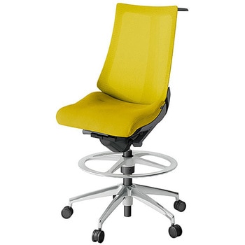 KJ-470JVHP-ZDU5 アクト2 背プレーンメッシュ ハンガー付 アルミミラー脚 <配送時組立サービス付> イトーキ 69249638