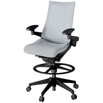 KJ-477JEP-T1T7 アクト2 背テクスチャードメッシュ 4D可動肘 樹脂脚 <配送時組立サービス付> イトーキ 69249735