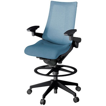 KJ-477JEP-T1B4 アクト2 背テクスチャードメッシュ 4D可動肘 樹脂脚 <配送時組立サービス付> イトーキ 69249778