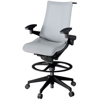 KJ-477JEHP-T1T7 アクト2 背テクスチャードメッシュ 4D可動肘 ハンガー付 樹脂脚 <配送時組立サービス付> イトーキ 69249945