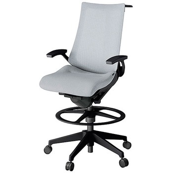 KJ-475JEHP-T1T7 アクト2 背テクスチャードメッシュ 固定肘 ハンガー付 樹脂脚 <配送時組立サービス付> イトーキ 69250365