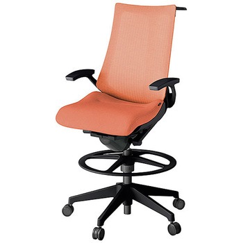 KJ-475JEHP-T1D4 アクト2 背テクスチャードメッシュ 固定肘 ハンガー付 樹脂脚 <配送時組立サービス付> イトーキ 69250381