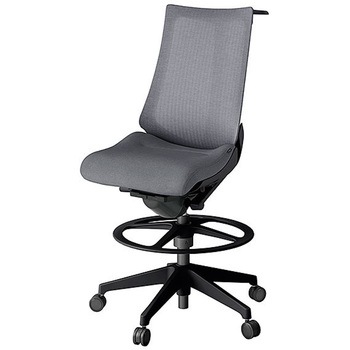 KJ-470JEHP-T1T3 アクト2 背テクスチャードメッシュ ハンガー付 樹脂脚 <配送時組立サービス付> イトーキ 69250776