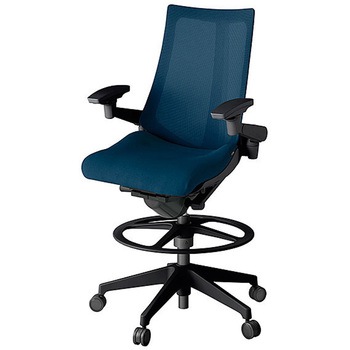 KJ-477JVP-T1B2 アクト2 背プレーンメッシュ 4D可動肘 樹脂脚 <配送時組立サービス付> イトーキ 69251011