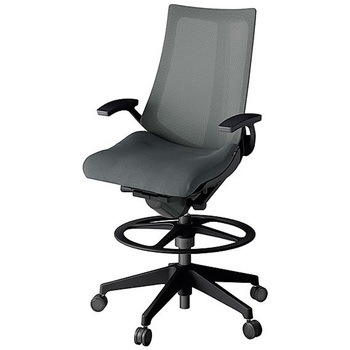 KJ-475JVP-T1C3 アクト2 背プレーンメッシュ 固定肘 樹脂脚 <配送時組立サービス付> イトーキ 69251345