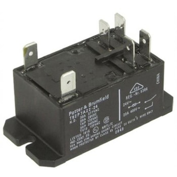 リレー 24V DPNO パネルマウントタイプ TE CONNECTIVITY