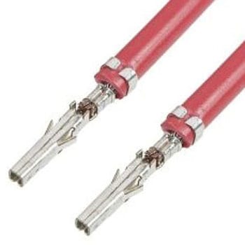 圧着端子付きリード線 Mini-Fit Jr.シリーズ 75mm 1袋 100個入 日本モレックス(molex)