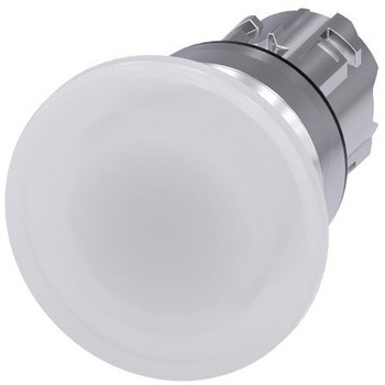 押ボタンヘッド SIRIUS ACT モーメンタリ 白 SIEMENS