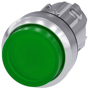押ボタンヘッド SIRIUS ACT モーメンタリ 緑 SIEMENS