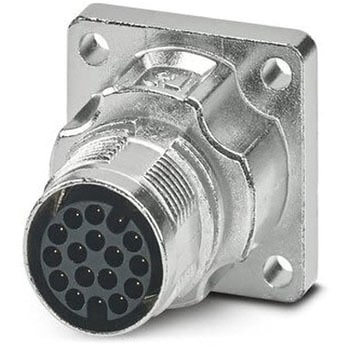 丸型コネクタ 17極 17 mm ケーブルマウント フエニックス・コンタクト