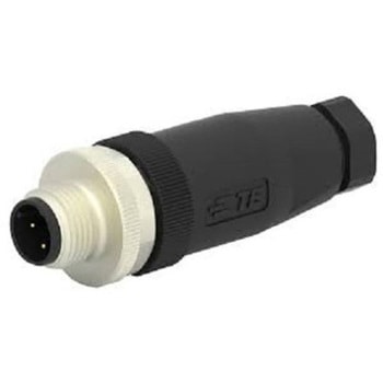丸型コネクタ 4極 M12 ケーブルマウント TE Connectivity Japan(旧:TYCOELECTRONICS(タイコエレクトロニクス))