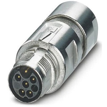 丸型コネクタ 6極 17 mm ケーブルマウント - フエニックス・コンタクト