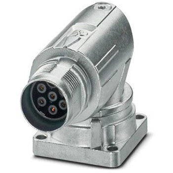 丸型コネクタ 7極 17 mm ケーブルマウント - フエニックス・コンタクト