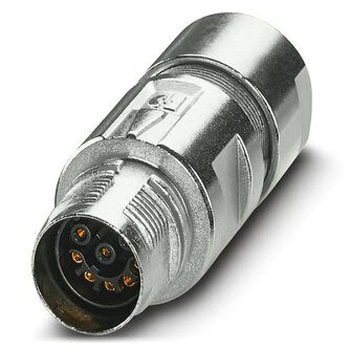 丸型コネクタ 8極 17 mm ケーブルマウント フエニックス・コンタクト