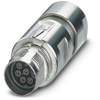 丸型コネクタ 8極 17 mm ケーブルマウント フエニックス・コンタクト