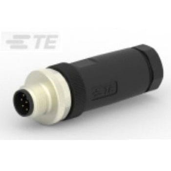 丸型コネクタ 8極 M12 フリーハンギング TE CONNECTIVITY