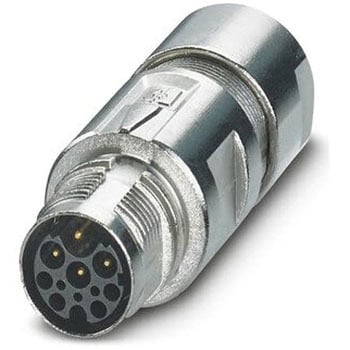 丸型コネクタ 9極 17 mm ケーブルマウント フエニックス・コンタクト