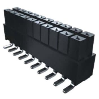 基板接続用ソケット 10 極 2.54mm 2 列 表面実装 1袋 2個入 SAMTEC