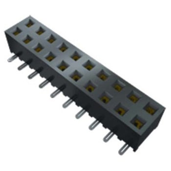 基板接続用ソケット 10 極 2mm 1 列 表面実装 1セット 29個入 SAMTEC