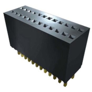 基板接続用ソケット 12 極 1.27mm 1 列 表面実装 1セット 37個入 SAMTEC