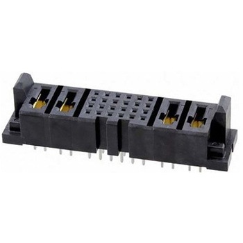 基板接続用ソケット 28 極 2mm 14 列 スルーホール SAMTEC