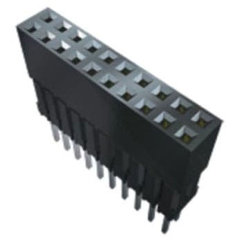 基板接続用ソケット 40 極 2.54mm 2 列 スルーホール 1セット 11個入 SAMTEC