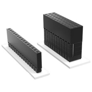 基板接続用ソケット 5 極 2.54mm 1 列 スルーホール 1袋 5個入 - SAMTEC