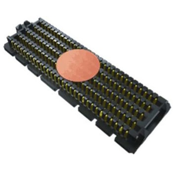 基板接続用ピンヘッダ 80極 1.27mm 4列 1セット 2個入 SAMTEC
