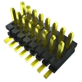 基板接続用ピンヘッダ 16極 0.8mm 2列 1セット 700個入 SAMTEC