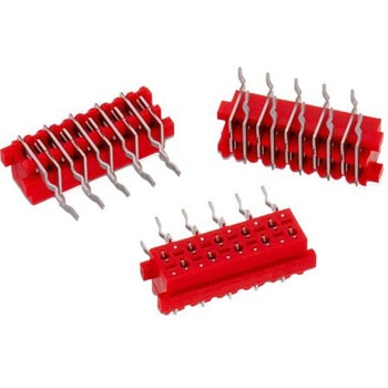 基板接続用ピンヘッダ 4極 2.54mm 2列 1袋 5個入 WURTH ELEKTRONIK