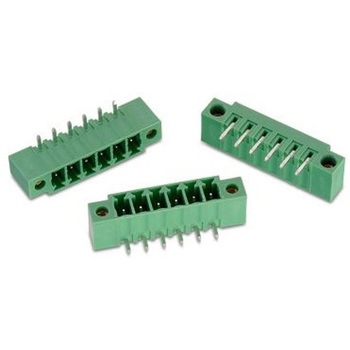 基板接続用ピンヘッダ 2極 3.81mm 1列 1袋 5個入 WURTH ELEKTRONIK