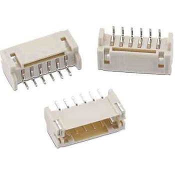 基板接続用ピンヘッダ 7極 2mm 1列 1セット 650個入 WURTH ELEKTRONIK