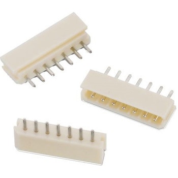 基板接続用ピンヘッダ 7極 2.5mm 1列 1袋 10個入 WURTH ELEKTRONIK