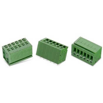 基板用端子台 127Bシリーズ 5mmピッチ 1列 6極 緑 1袋 60個入 WURTH ELEKTRONIK