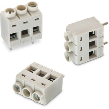基板用端子台 1318シリーズ 10mmピッチ 1列 4極 グレー 1袋 5個入 WURTH ELEKTRONIK