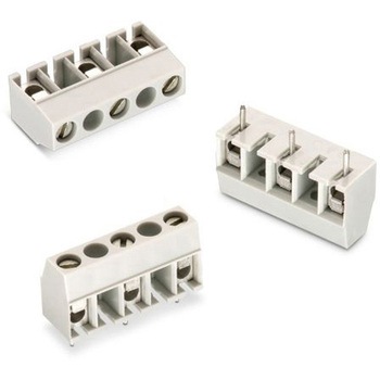 基板用端子台 1368シリーズ 10mmピッチ 1列 8極 グレー 1袋 5個入 WURTH ELEKTRONIK