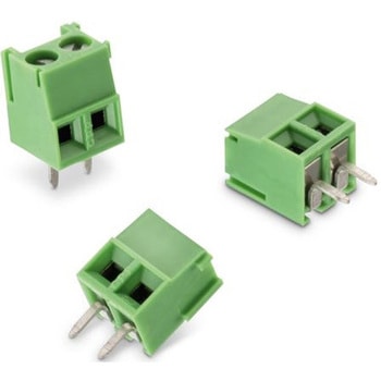 基板用端子台 2141Sシリーズ 3.5mmピッチ 1列 2極 緑 1袋 5個入 WURTH ELEKTRONIK