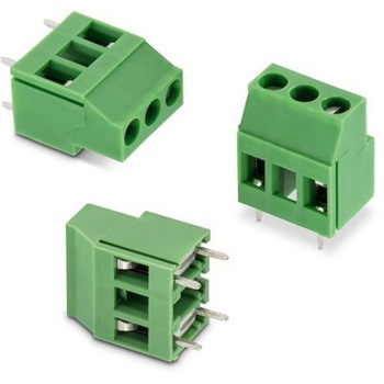 基板用端子台 2548シリーズ 10mmピッチ 1列 2極 緑 1袋 200個入 WURTH ELEKTRONIK
