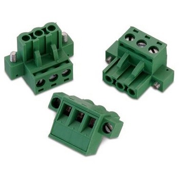 基板用端子台 3405シリーズ 5.08mmピッチ 1列 4極 緑 1袋 120個入 WURTH ELEKTRONIK