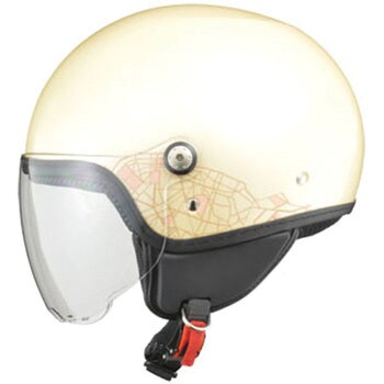 PALIO シールドツキハーフヘルメット 1個 LEAD(リード工業) 【通販