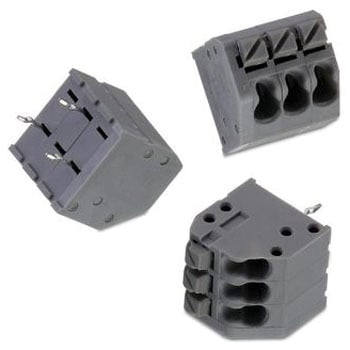 基板用端子台 412Bシリーズ 3.5mmピッチ 1列 2極 グレー 1箱 567個入 WURTH ELEKTRONIK