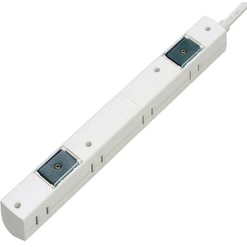 3P対応スリムタップ7個口マグネット - YAZAWA(ヤザワコーポレーション)