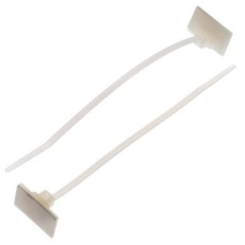 結束バンド 100mm x 2.5 mm ナチュラル ナイロン 66 1袋 100個入 ヘラマンタイトン(旧:タイトン)