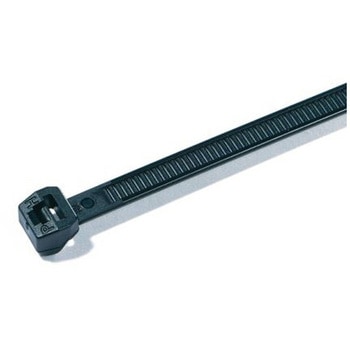 結束バンド 100mm x 2.5 mm 黒 ナイロン 66 1袋 500個入 ヘラマンタイトン(タイトン)