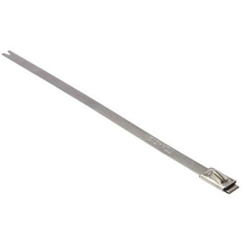 結束バンド 127mm x 4.6 mm メタリック 316 ステンレス鋼 1袋 100個入 ヘラマンタイトン(タイトン)