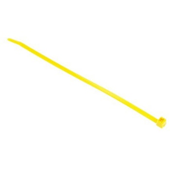 結束バンド 200mm x 4.6 mm 黄 ナイロン 66 1袋 100個入 - ヘラマンタイトン(旧:タイトン)