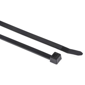 結束バンド 300mm x 7.6 mm 黒 ナイロン 66 1袋 100個入 ヘラマンタイトン(タイトン)