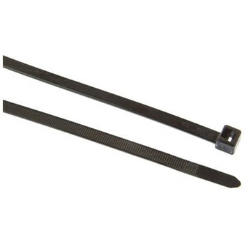 結束バンド 380mm x 7.6 mm 黒 ナイロン 66 111-12060 T120R E -PA66W-BK 1袋 100個入 ヘラマンタイトン(旧:タイトン)