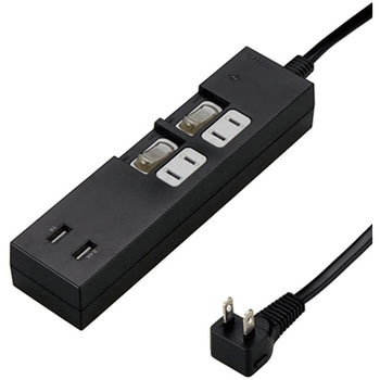 個別スイッチ付2AC2USB3．4A YAZAWA(ヤザワコーポレーション)