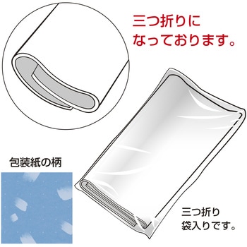 包装紙 通年用 クール ハトロン半才判 - ササガワ